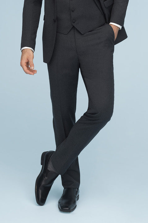 Allure Men "Brunswick" Granite Slim Suit Pants