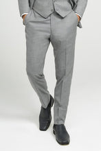 Allure Men "Brunswick" Linen Grey Slim Suit Pants