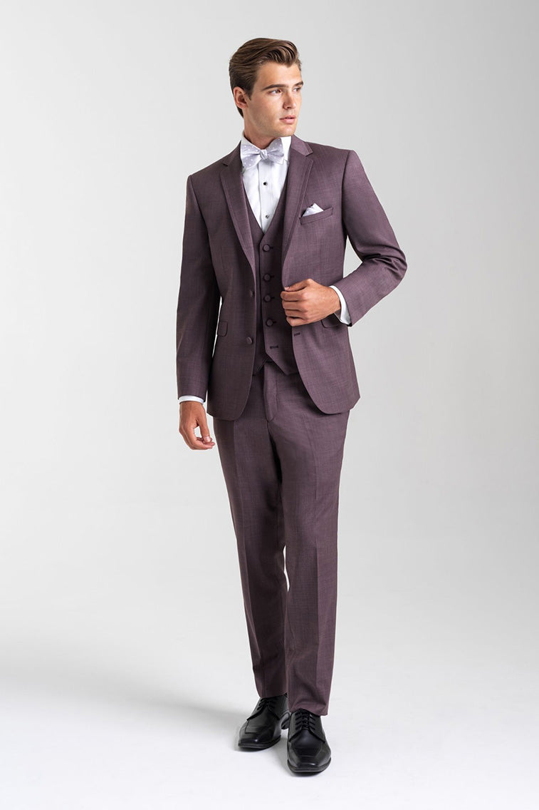 Allure Men "Brunswick" Mulberry Suit Jacket (Separates)