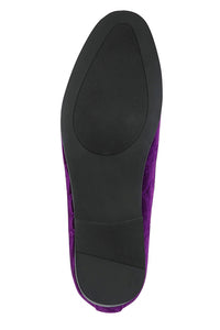 Amali "Bryant" Purple Tuxedo Shoes