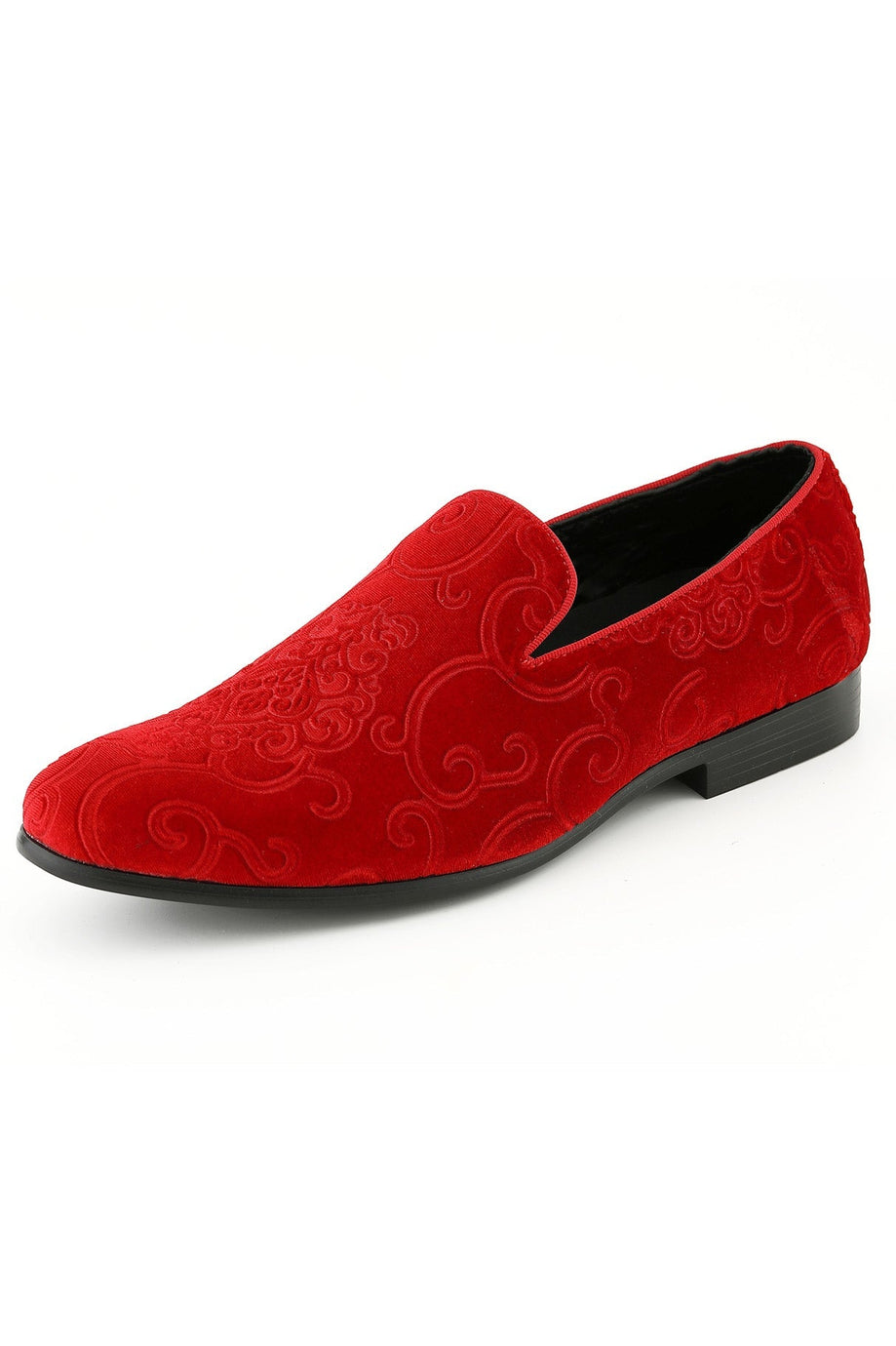 Amali "Bryant" Red Tuxedo Shoes