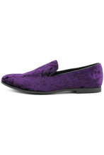 Amali "Hauser II" Purple Tuxedo Shoes