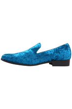 Amali "Hauser II" Turquoise Tuxedo Shoes
