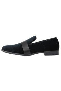Amali "Knight" Black Tuxedo Shoes
