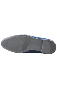 Amali "Knight" Navy Tuxedo Shoes