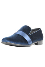 Amali "Knight" Navy Tuxedo Shoes