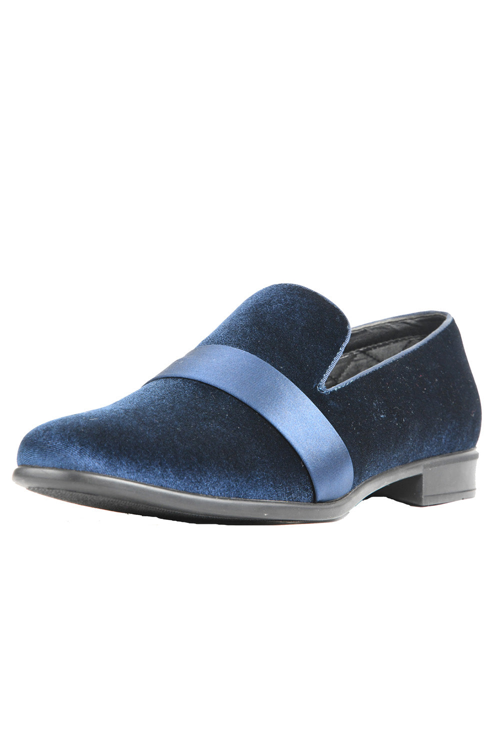Amali "Knight" Navy Tuxedo Shoes