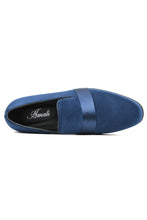 Amali "Knight" Navy Tuxedo Shoes