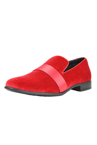 Amali "Knight" Red Tuxedo Shoes