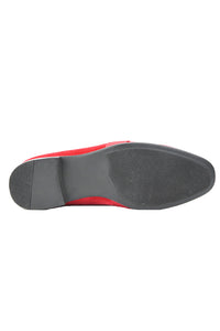 Amali "Knight" Red Tuxedo Shoes