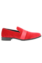 Amali "Knight" Red Tuxedo Shoes