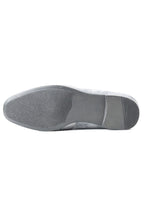 Amali "Knight" Silver Tuxedo Shoes