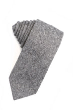 BLACKTIE Black & White Tweed Necktie