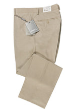 BLACKTIE "Bradley" Tan Luxury Wool Blend Suit Pants - Unhemmed