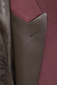 BLACKTIE "Burgundy Peak" Tuxedo Jacket