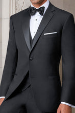 BLACKTIE "Kingston" Black Tuxedo Jacket (Separates)