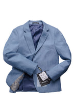 BLACKTIE "Liam" Kids Denim Blue Suit (5-Piece Set)
