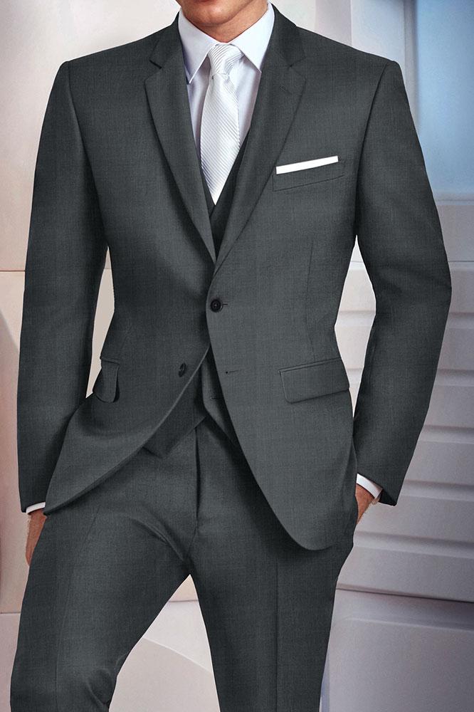 BLACKTIE "Madison" Steel Grey Suit Jacket (Separates)