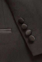 BLACKTIE "Notch Satin Edge" Black Tuxedo Jacket