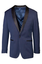 BLACKTIE "Sebastian" Indigo Pindot Tuxedo Jacket (Separates)