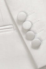 BLACKTIE "Xavier" White Tuxedo Jacket