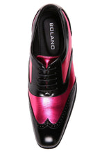 Bolano "Lawson" Fuchsia Tuxedo Shoes