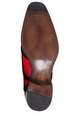 Bolano "Lawson" Fuchsia Tuxedo Shoes