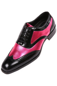 Bolano "Lawson" Fuchsia Tuxedo Shoes