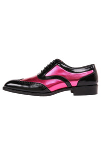 Bolano "Lawson" Fuchsia Tuxedo Shoes
