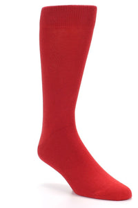Bold Socks Red Bold Solid Socks