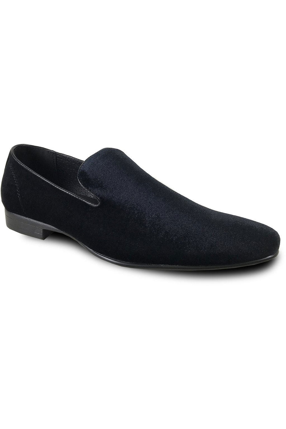 Bravo "Debonair" Black Velvet Shoes