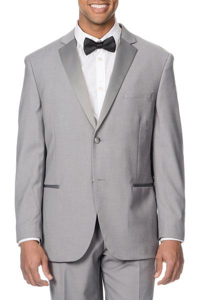 Caravelli "Manhattan" Light Grey 2-Button Notch Tuxedo