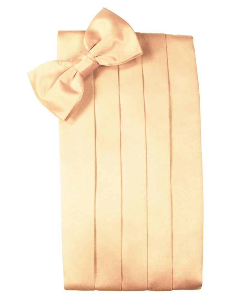 Cardi Apricot Luxury Kids Satin Cummerbund