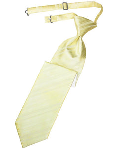 Cardi Banana Striped Satin Kids Necktie