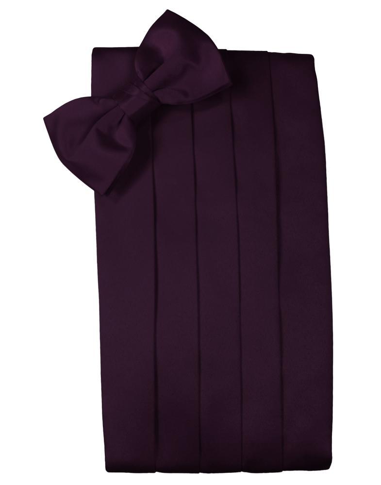 Cardi Berry Luxury Satin Cummerbund