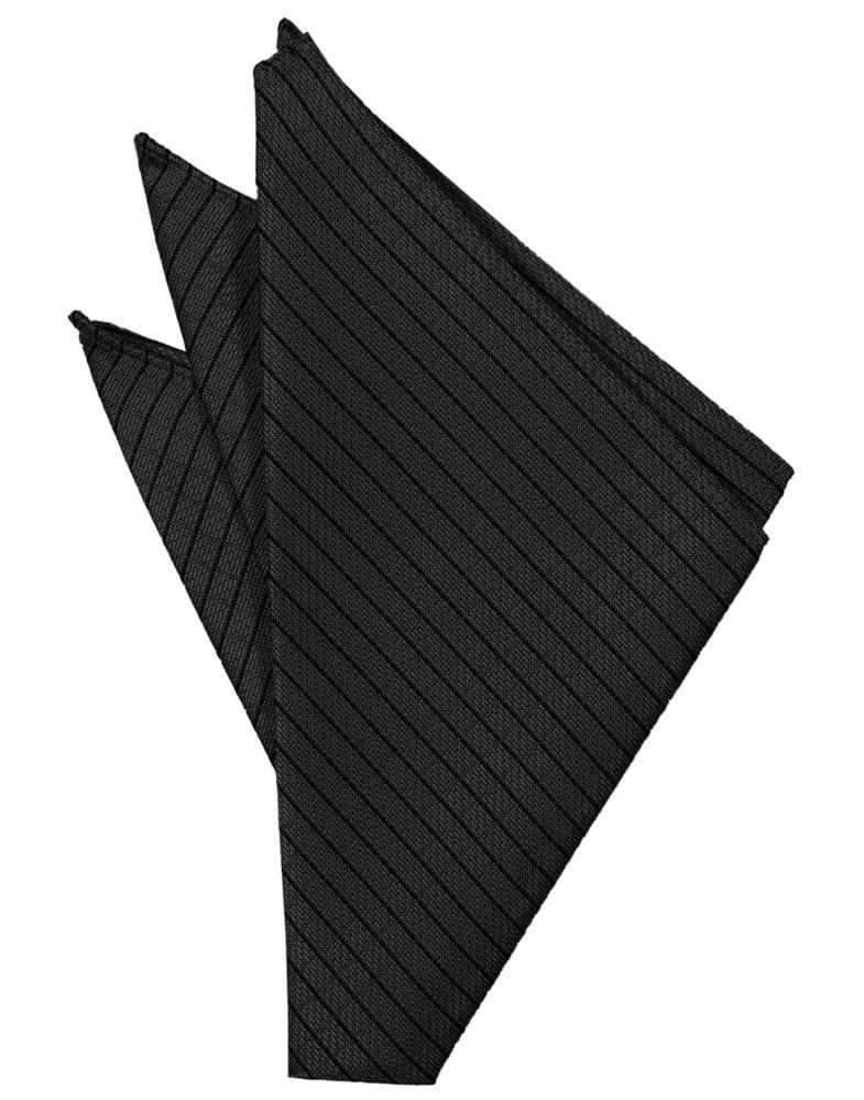 Cardi Black Palermo Pocket Square