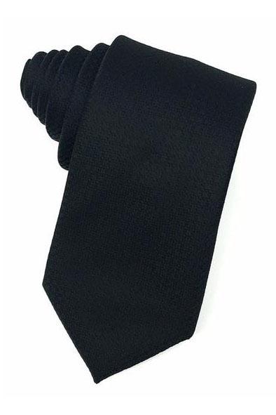 Cardi Black Regal Necktie