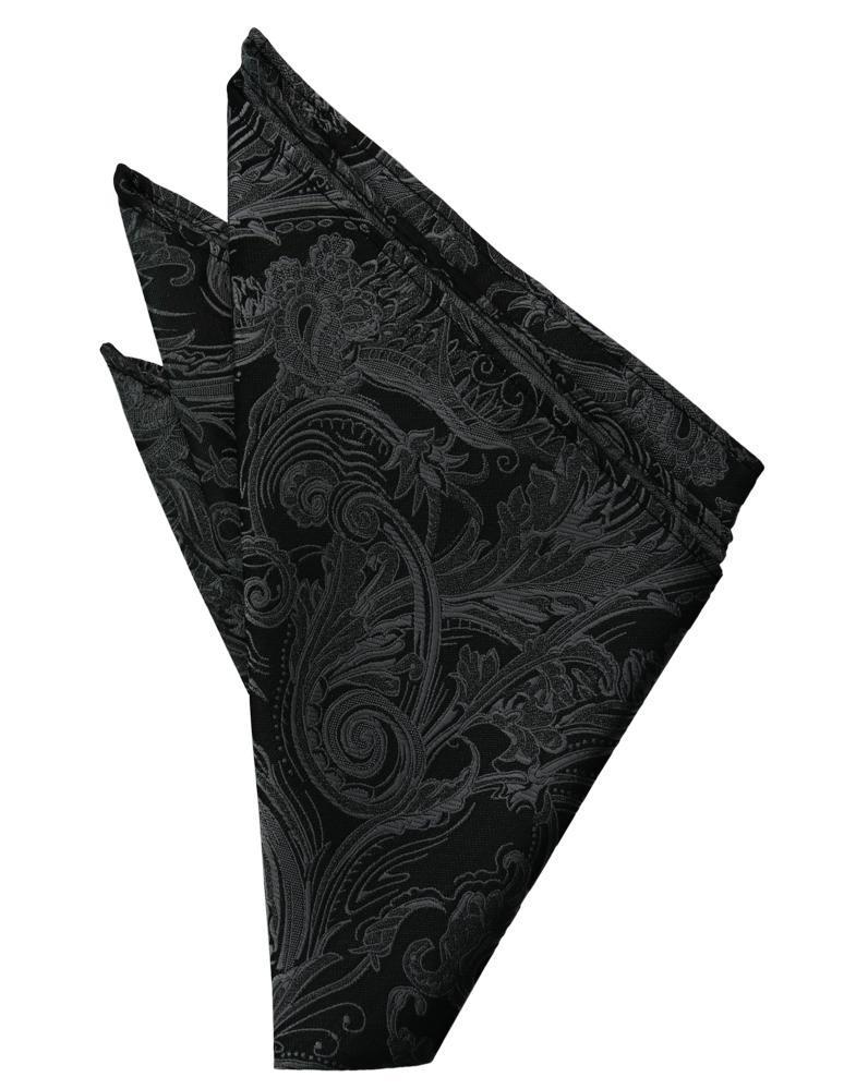 Black Tapestry Pocket Square Black Tapestry Pocket Square