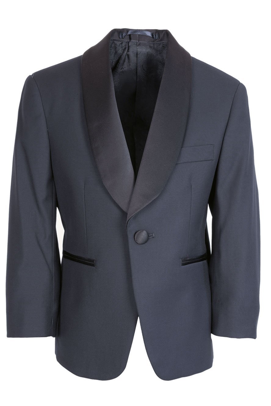 Cardi "Bradford" Kids Navy Tuxedo Jacket (Separates)