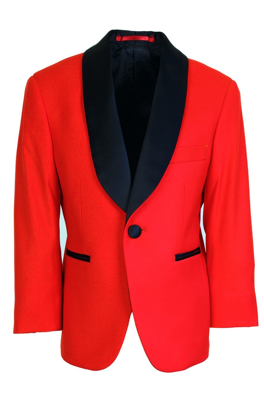 Cardi "Bradford" Kids Red Tuxedo Jacket (Separates)