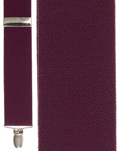 Cardi "Burgundy Bostonian" Suspenders