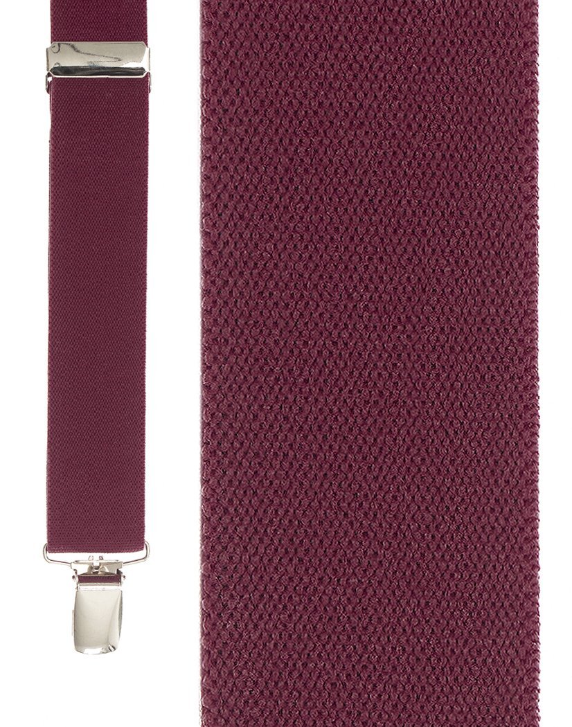 Cardi "Burgundy Newport" Suspenders
