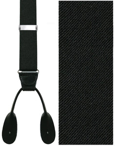 Cardi "Charles" Black Suspenders