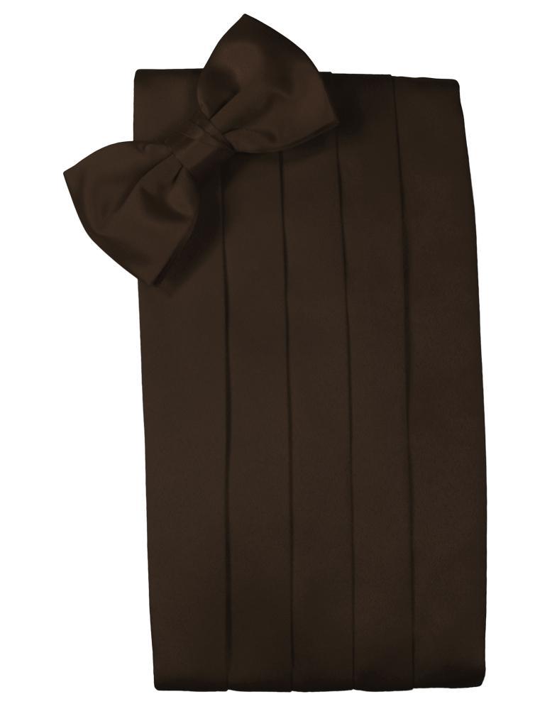 Cardi Chocolate Luxury Satin Cummerbund