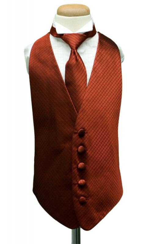 Cinnamon Venetian Kids Necktie Cinnamon Venetian Kids Necktie