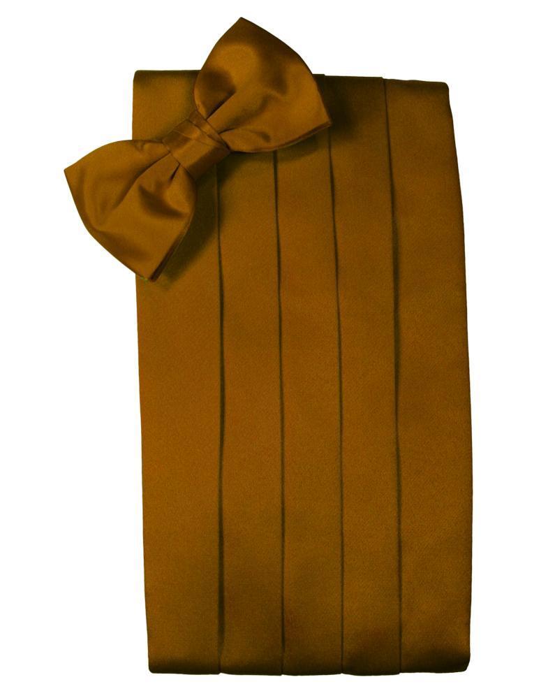 Cardi Cognac Luxury Kids Satin Cummerbund