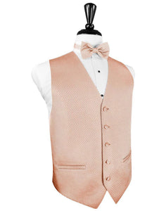 Coral Venetian Tuxedo Vest –