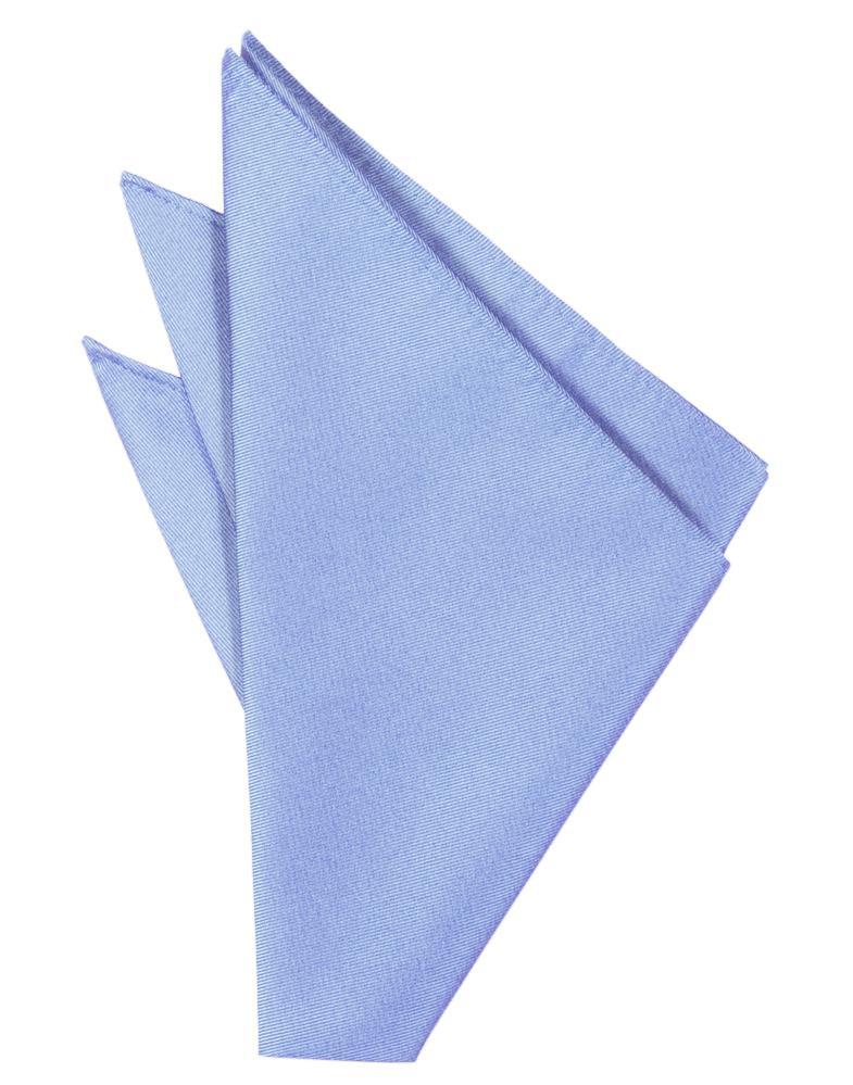 Cardi Cornflower Solid Twill Pocket Square