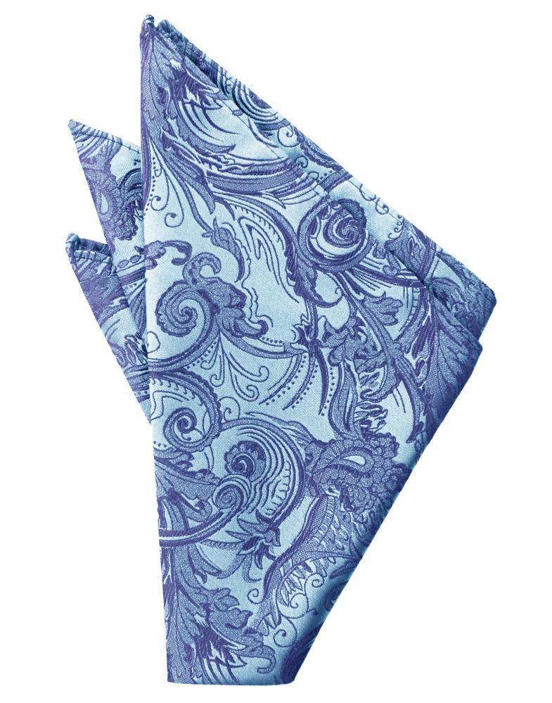 Cardi Cornflower Tapestry Pocket Square