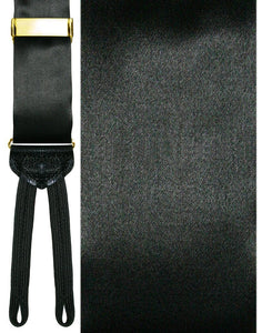 Cardi "Corsica" Black Suspenders